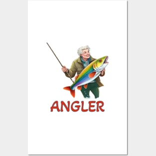 Angler Posters and Art